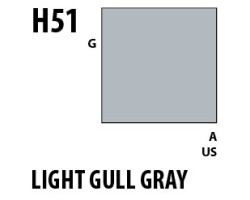 Mr Hobby Aqueous Hobby Colour H051 Light Gull Gray